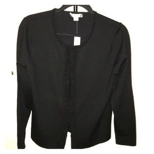 Pendleton Black Time to Shine beaded sweater